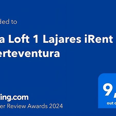 Lola Loft 1 Lajares Irent Fuerteventura Apartment Ла Олива Екстериор снимка